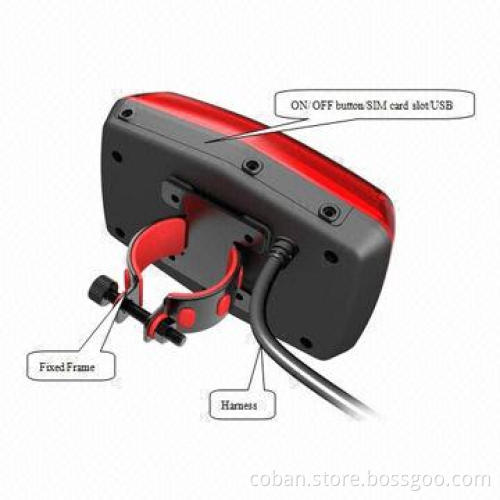 Easy hidden GPS tracker with low battery alarm, stop engine motor tracker